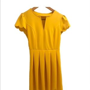 Yellow Concert Dress